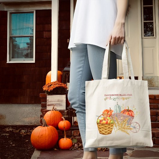 Oogst Boerderij Herfst Vibes Aanpassen Tote Bag