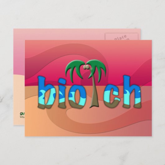 Oogst. Briefkaart (Voorkant / Achterkant)