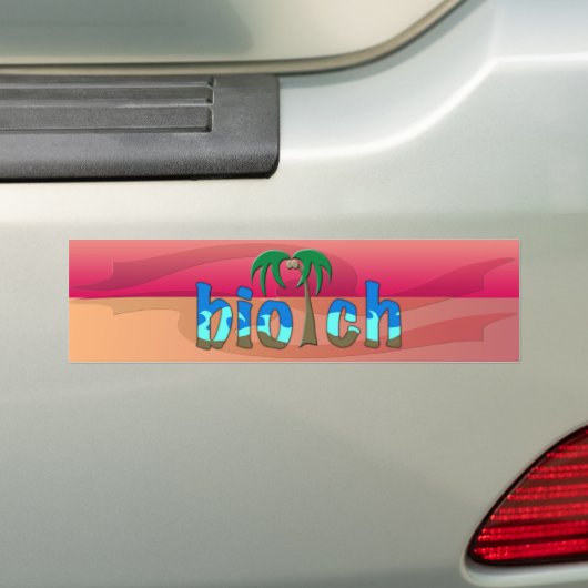 Oogst. Bumpersticker (Op auto)