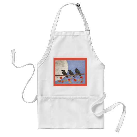 Oogst Crows Apron Standaard Schort (Voorkant)