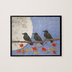 Oogst Crows Puzzle Legpuzzel