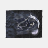 Oogst des Doods Fleece Deken (Voorkant (Horizontaal))