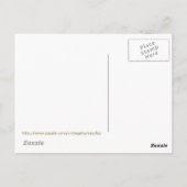 Oogst Doll Pompoen Appel Pear Corn Druif Briefkaart (Achterkant)