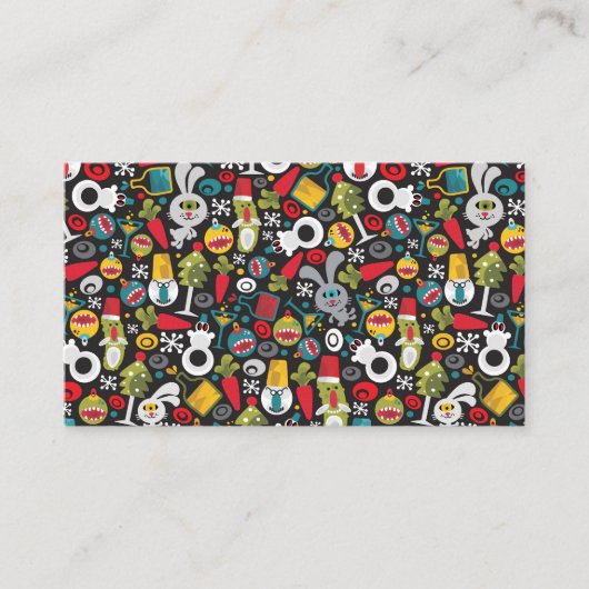 Oogst en gelukkig nieuwjaar plaatskaartje (Voorkant)