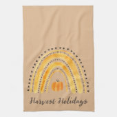 Oogst Feestdagen aangepaste keukenhanddoeken (Verticaal)