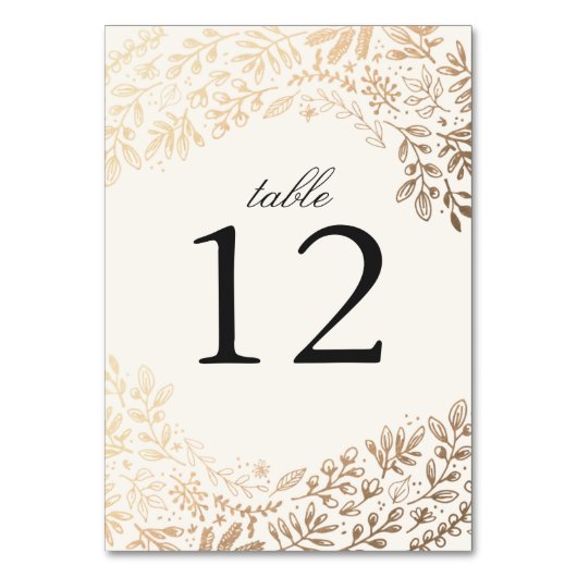 Oogst Flowers Wedding Kaart (Voorkant)