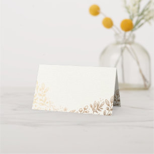 Oogst Flowers Wedding Plaatskaartje