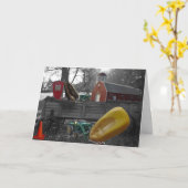 "Oogst" Gefeliciteerde Kaart (Gele Bloem)