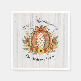 Oogst Genade Thanksgiving Servet