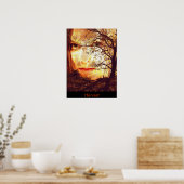 Oogst - Gepersonaliseerd Poster (Keuken)