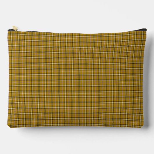 Oogst Goud Geruite Retro Kleur Etui (Voorkant)
