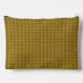 Oogst Goud Geruite Retro Kleur Etui (Achterkant)