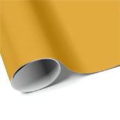 Oogst Goud Mat Inpakpapier (Rol Hoek)