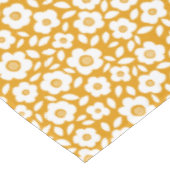 Oogst gouden bloem met cascade-tablet tafelkleed (Gekanteld)