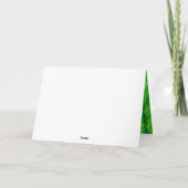 Oogst Green Grass Seed Photo Bedankkaart (Achterkant)