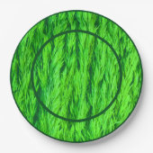 Oogst Green Grass Seed Photo Papieren Bordje (Voorkant)