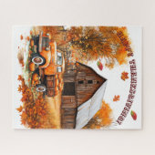 Oogst Haul: de pompoen vrachtwagen puzzel Legpuzzel (Horizontaal)