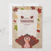 Oogst Haven Turkije's Tale of Red and Pink Bliss Kaart (Achterkant)