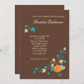 Oogst Herfst Bridal Shower Kaart (Voorkant / Achterkant)