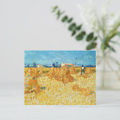 Oogst in de Provence door Van Gogh Briefkaart (Staand voorkant)