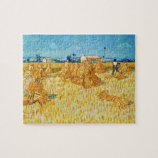 Oogst in de Provence door Van Gogh Legpuzzel (Horizontaal)
