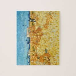 Oogst in de Provence door Van Gogh Legpuzzel