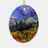 Oogst in de wijngaard keramisch ornament (Rechts)