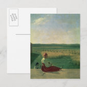 Oogst in de zomer, 1820 briefkaart (Voorkant / Achterkant)