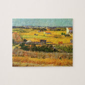 Oogst in La Crau, Montmajour door Vincent van Gogh Legpuzzel (Horizontaal)