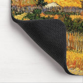 Oogst in La Crau, Montmajour door Vincent van Gogh Muismat (Hoek)