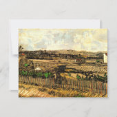 Oogst in Provence Montmajour door Vincent van Gogh (Voorkant)