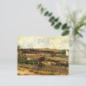 Oogst in Provence Montmajour door Vincent van Gogh Briefkaart (Staand voorkant)