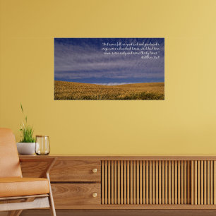 Oogst Inspirerend Poster