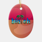 Oogst. Keramisch Ornament (Achterkant)