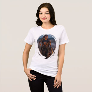 Oogst Krijger • Tribale Samhain Ember Ritueel Tri-Blend Shirt