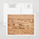 Oogst Landscape, Vincent van Gogh Briefkaart (Voorkant / Achterkant)