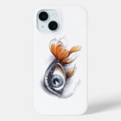 Oogst met visstaart Surreëlische tekenkunst Case-Mate iPhone Case (Achterkant)
