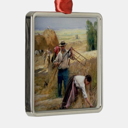 Oogst Metalen Ornament (Rechts)