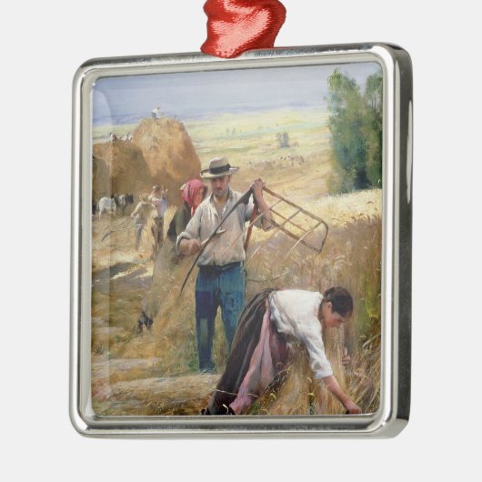 Oogst Metalen Ornament (Links)