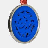 Oogst. Metalen Ornament (Rechts)