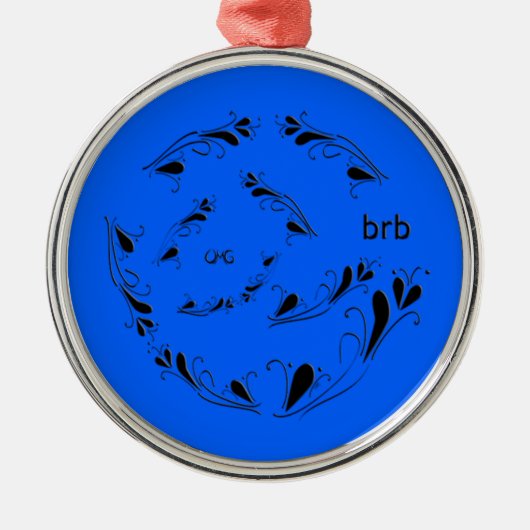 Oogst. Metalen Ornament (Voorkant)