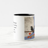 Oogst-Mok Tweekleurige Koffiemok (Center)