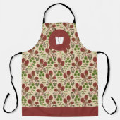 Oogst Monogram Keukenschort Schort (Voorkant)