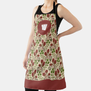 Oogst Monogram Keukenschort Schort