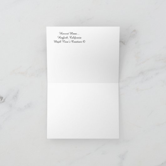 Oogst Moon..... Kaart (Binnen)