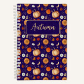 Oogst Moon Spiral Notitieboek (Voorkant)