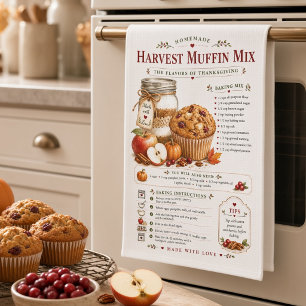 Oogst Muffin Mix Recept Thanksgiving Theedoek