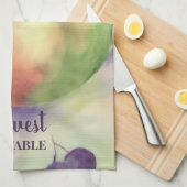 Oogst naar tafel - Orchard Fruit Theedoek (Quarter Fold)