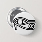 Oogst_of_Horus Ronde Button 5,7 Cm (Voorkant /achterkant)