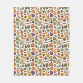 Oogst Overvloed Herfst Vintage Fleece Deken (Voorkant)